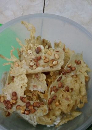 Foto resep Peyek kacang tanah