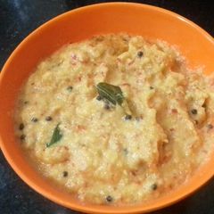 A picture of Erulli kadle chutney.