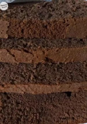 A picture of Simple chocolate cake#jikonichallenge.