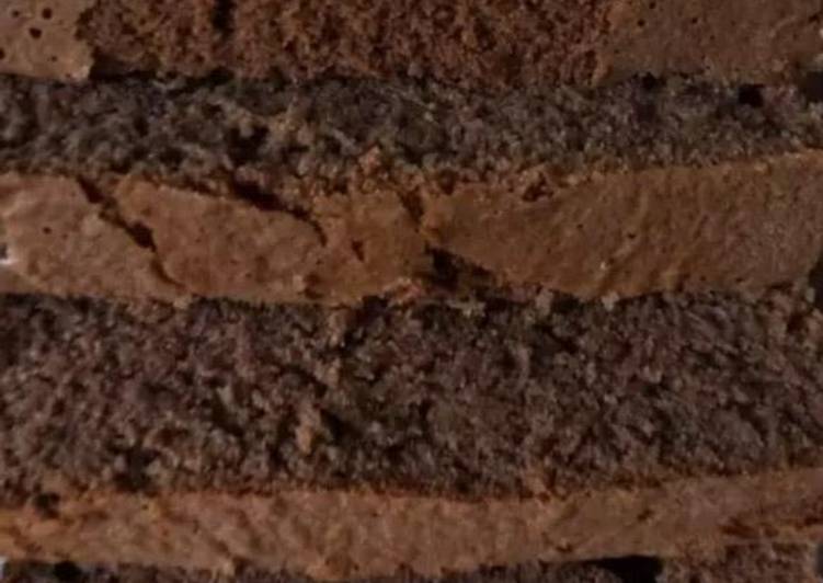 Steps to Make Homemade Simple chocolate cake#jikonichallenge