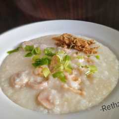 A picture of Bubur Sosis Nugget Rice Cooker.