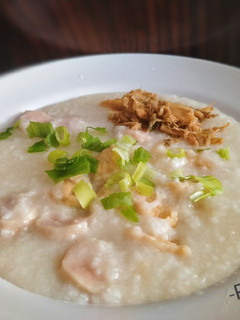 Foto resep Bubur Sosis Nugget Rice Cooker
