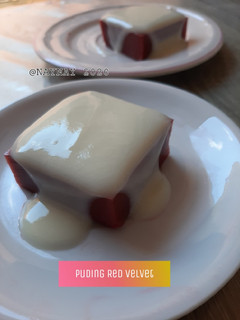 Foto resep Puding Red Velvet