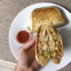A picture of Chickpea Burrito 🌯.