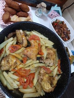 صورة لوصفة صينية دجاج بالبطاطا