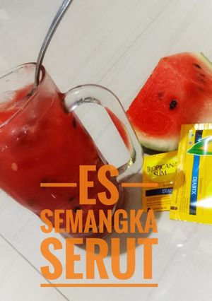Foto resep 43. Es semangka serut nyess