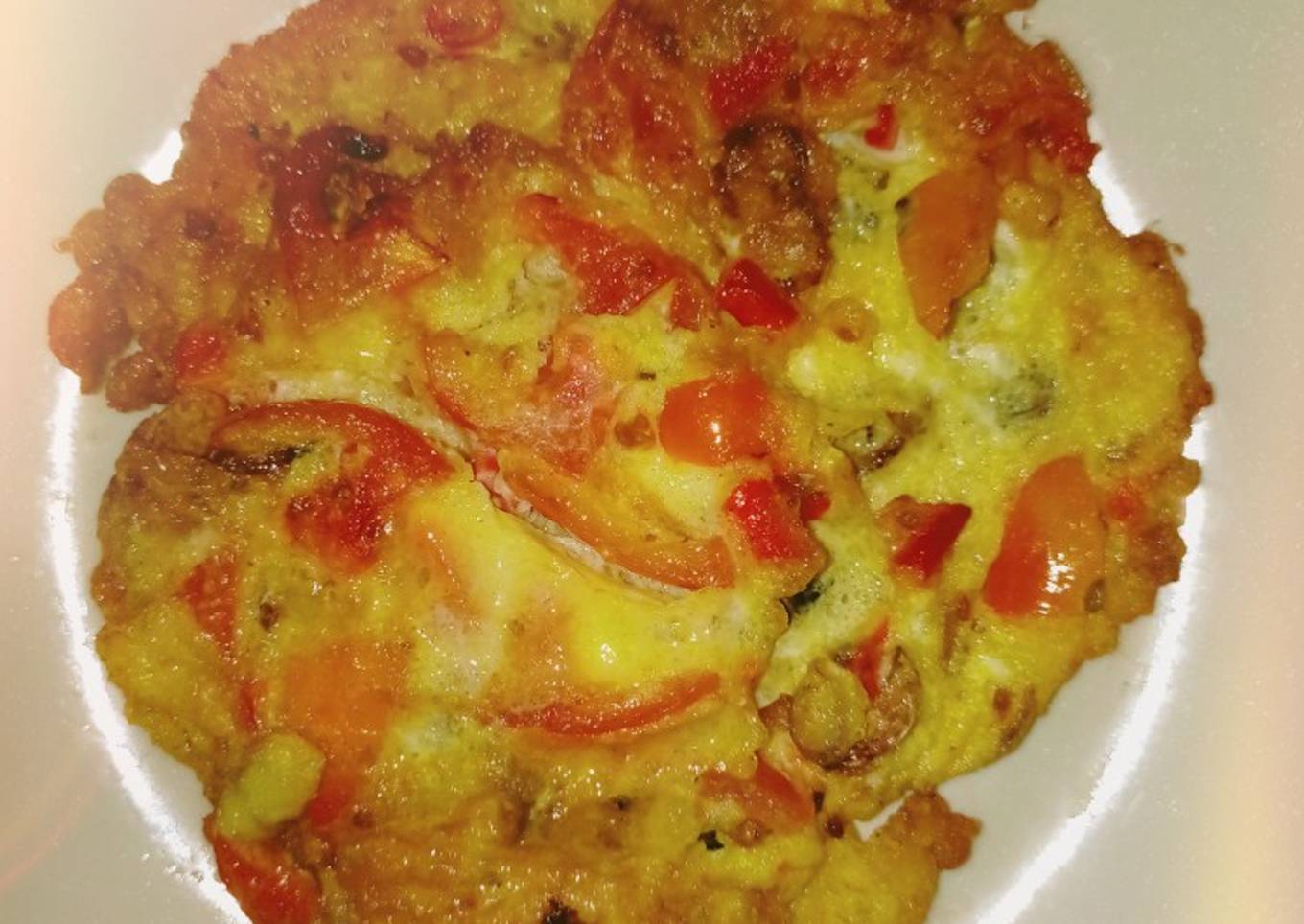 Telur goreng rica-rica