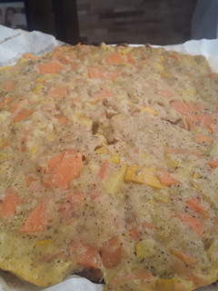 Una foto de Torta de Vegetales / Verduras y Atún 🥒🥕🍳🥫🥘
