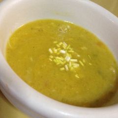 A picture of Squash Soup base - vegetarian or not.