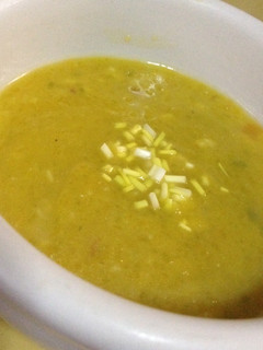 A picture of Squash Soup base - vegetarian or not.