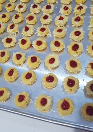 Foto resep Thumbprint Strawberry Cheese