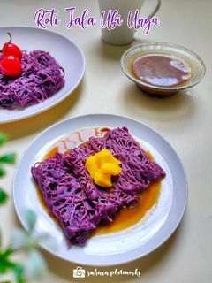 Foto resep Roti Jala Ubi Ungu