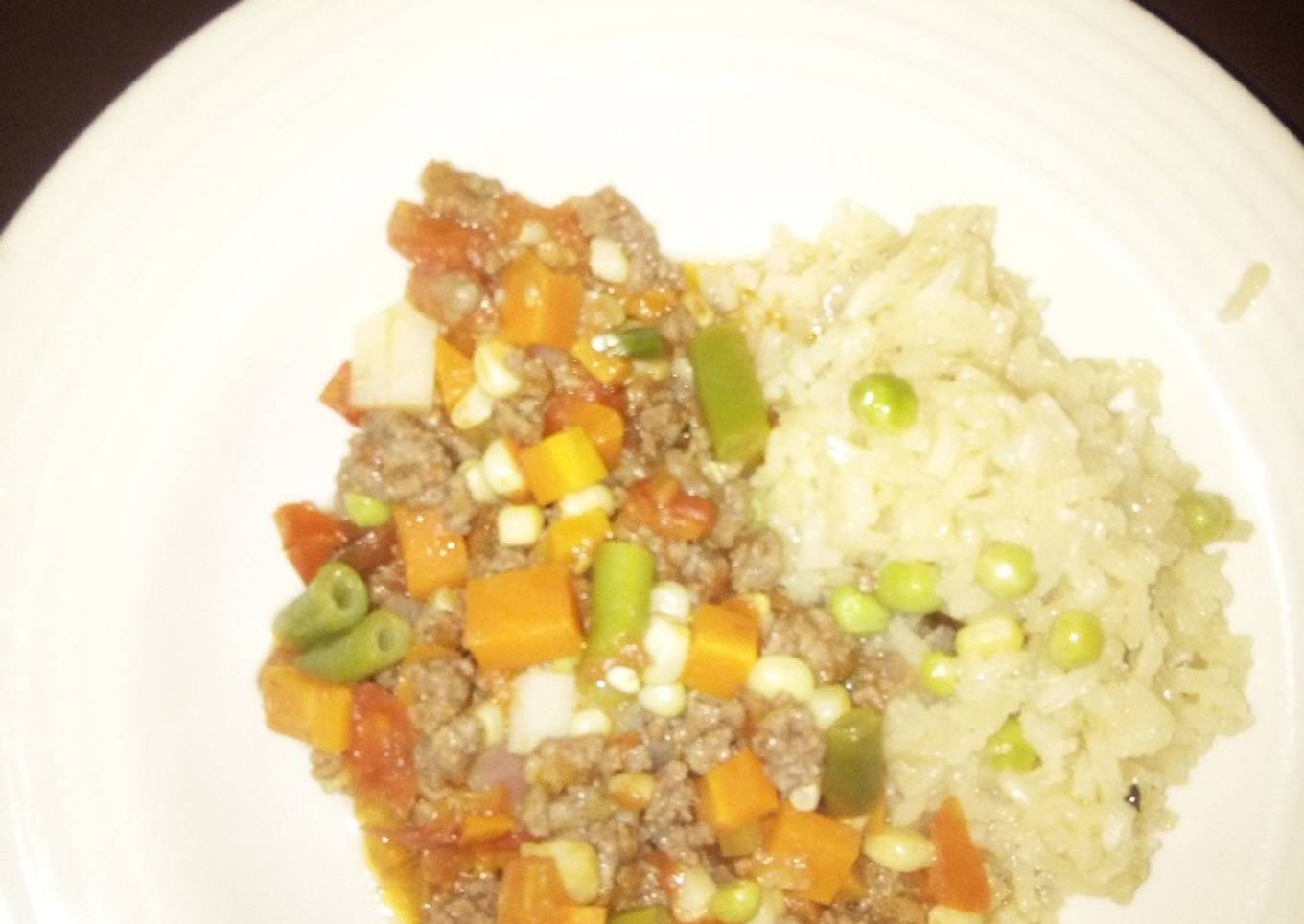 Picadillo abundante