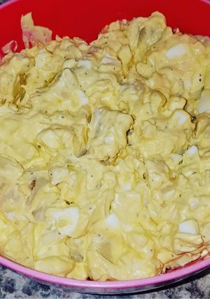 A picture of GG's Potato Salad.