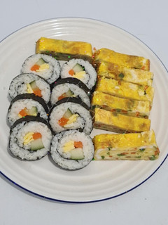 Foto resep GIMBAP dan Telur Gulung