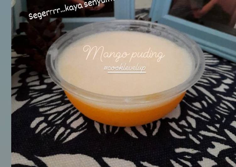 10 Resep: Puding mangga Haan fla vanila yang Lezat Sekali!