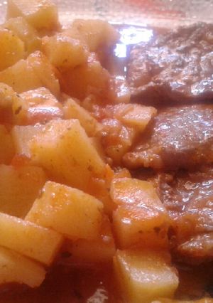 Una foto de Estofado de Carne y Papas