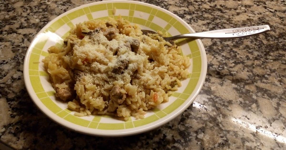 Risotto de carne 1.840 recetas caseras Cookpad
