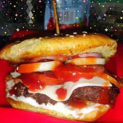 A picture of Chicken Burger.