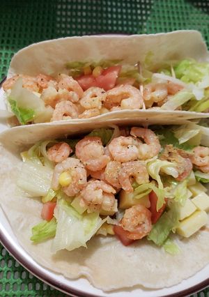 Una foto de Relleno para tacos de camarones 🌮🍤