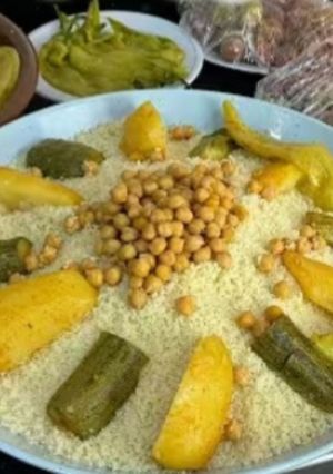 صورة لوصفة كسكس لمئة شخص والبنة فووور✅️