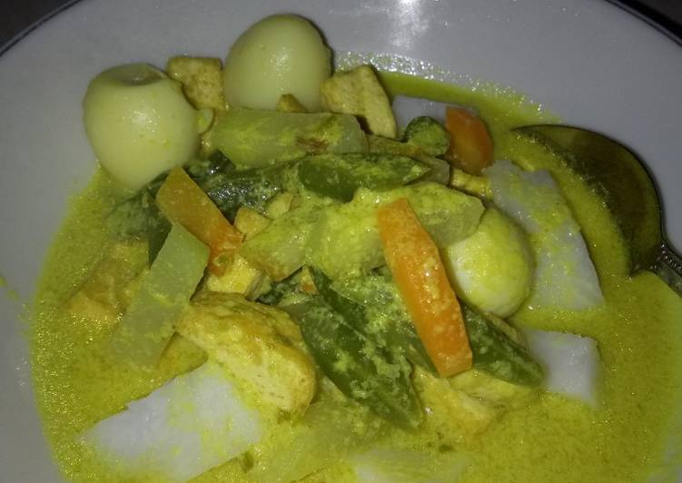 Resep Lontong sayur Lezat