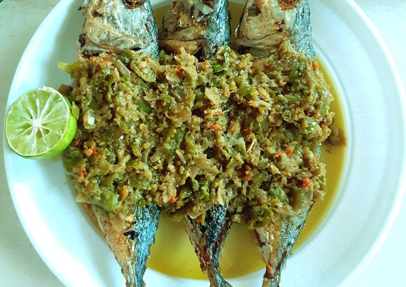 Ikan Kembung Sambal Ijo 🐟