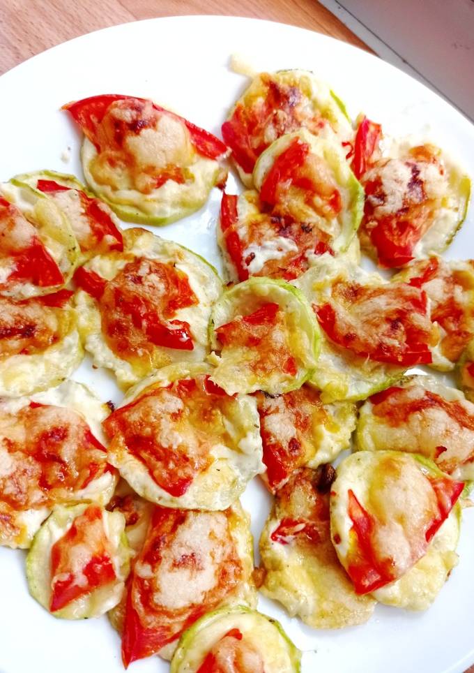 Кабачки під сиром🍆