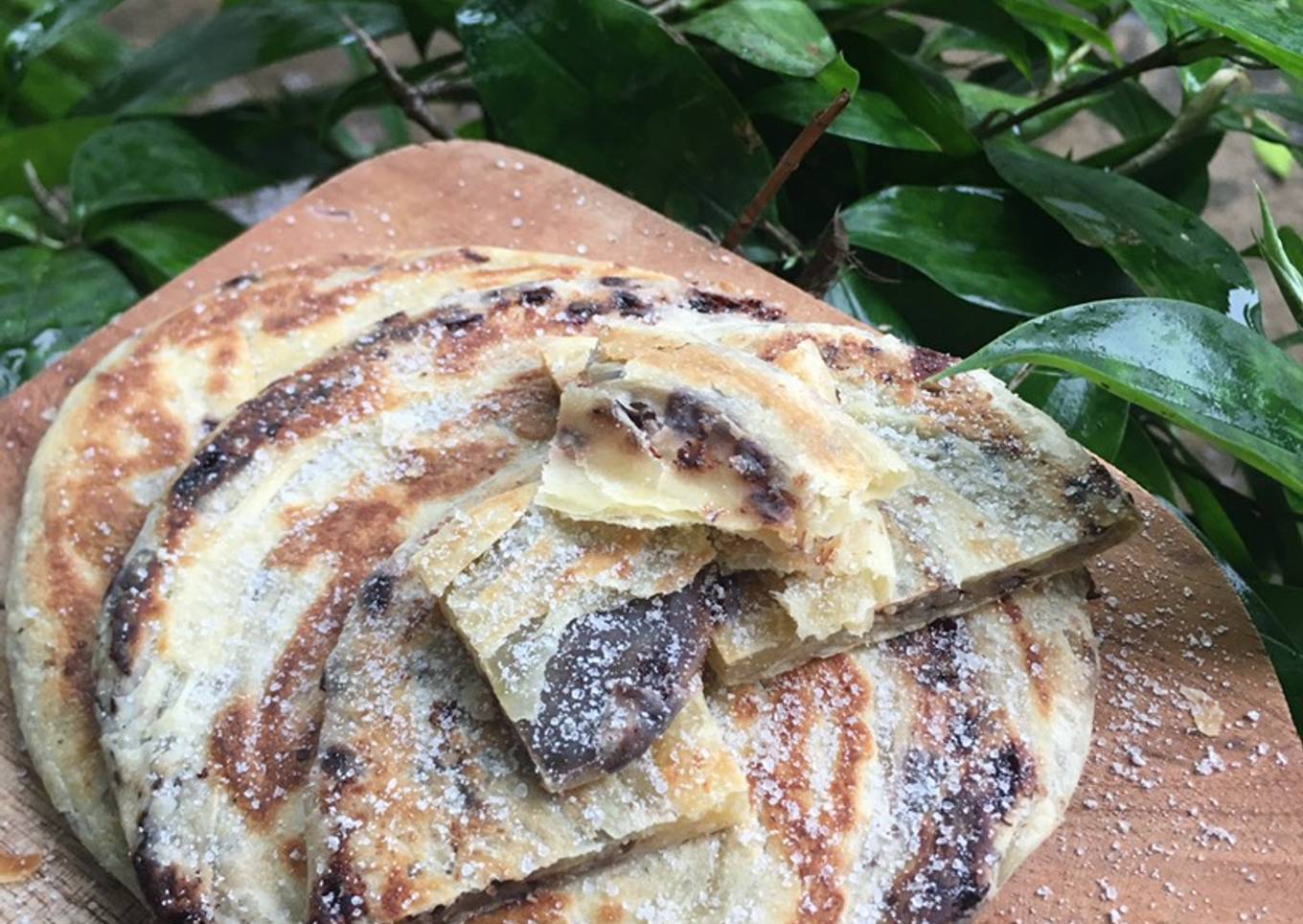 Resep Roti maryam/canai isi coklat keju yang Sempurna