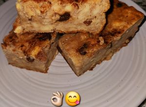 Una foto de Budín de Banana