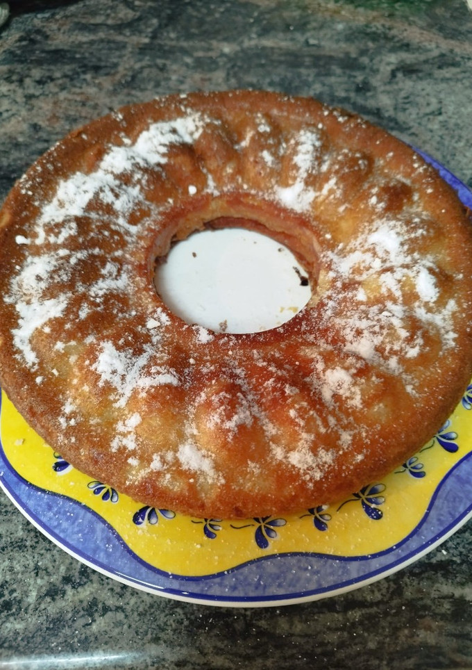 Una foto de Tocinillo de yogur de limón