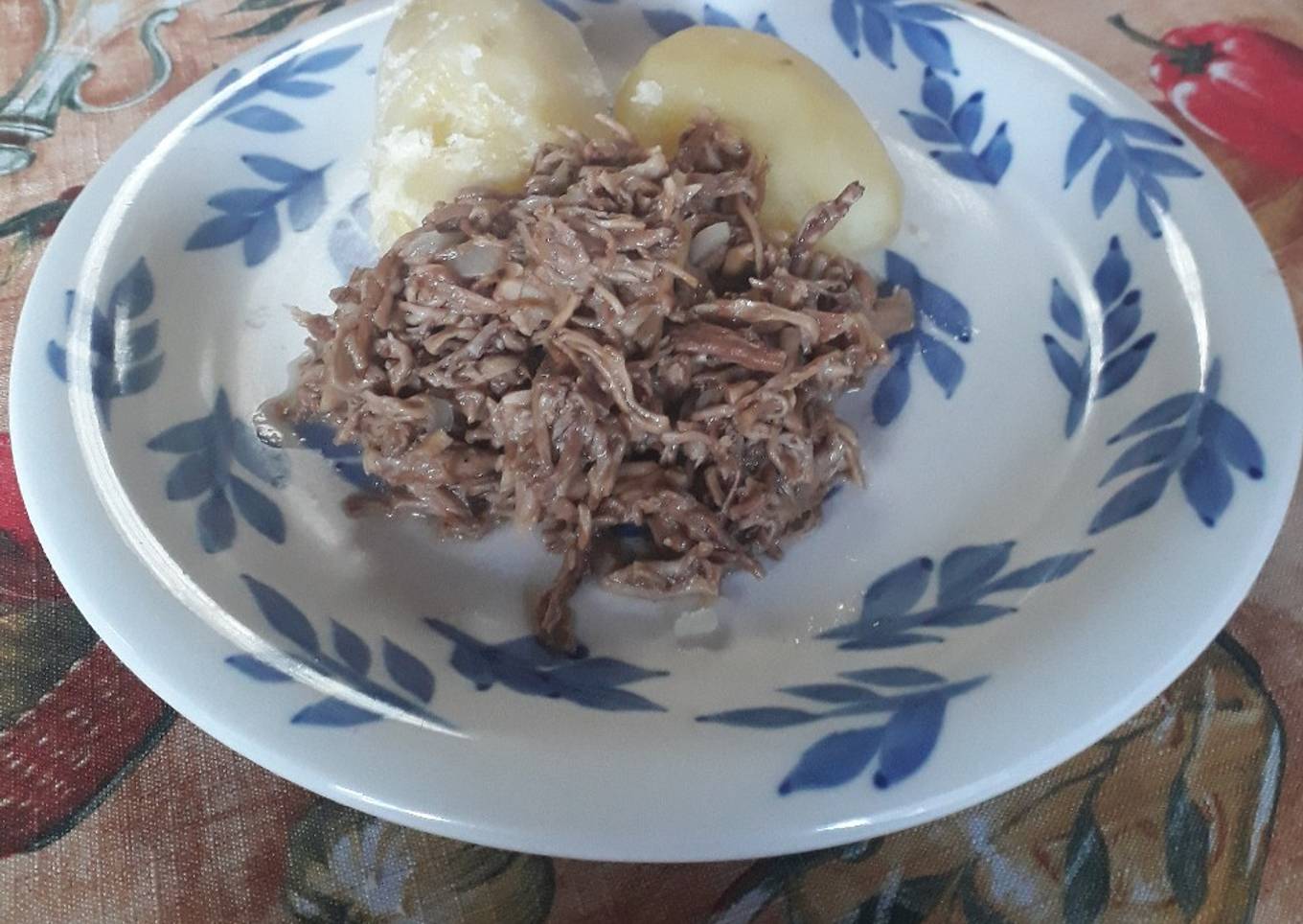 Changle con papitas cocidas 😋