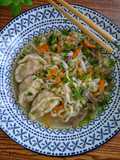 Ramen Dumpling Soup