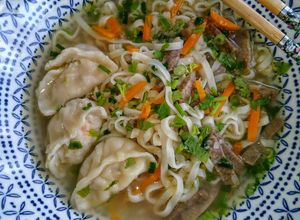 Gambar Ramen Dumpling Soup