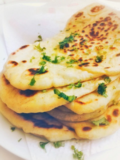 A picture of Butter Naan #myhomebreadrecipe.