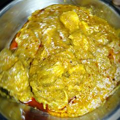 A picture of Mutton kosha.