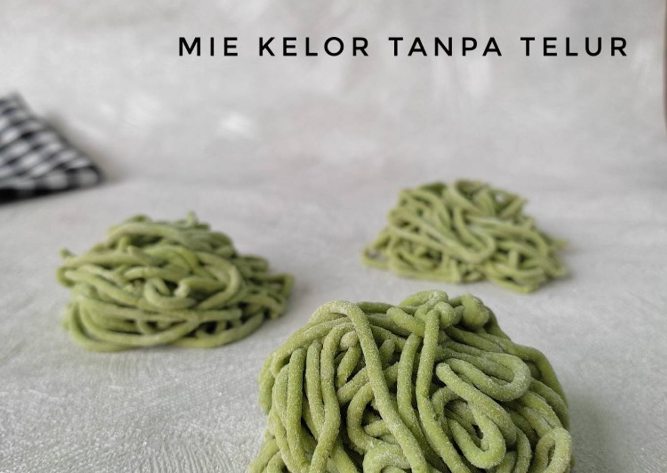 Mie Kelor Tanpa Telur