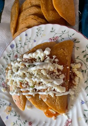 Una foto de Empanadas de camarón