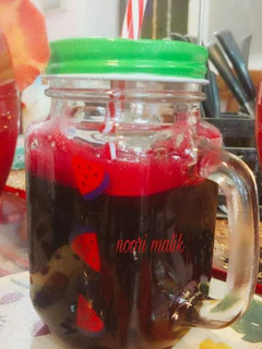 A picture of Beetroot juice.