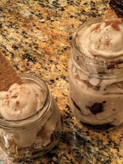 A picture of S'mores Nice Cream Parfaits.