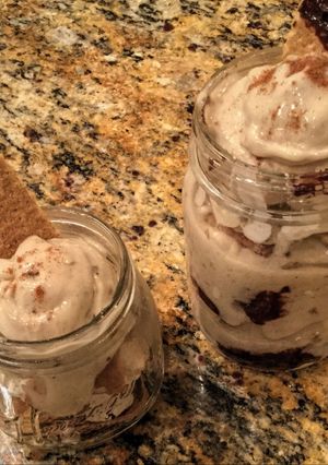 A picture of S'mores Nice Cream Parfaits.