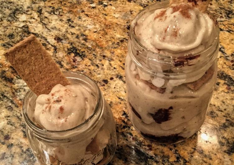 Recipe of Quick S&#39;mores Nice Cream Parfaits