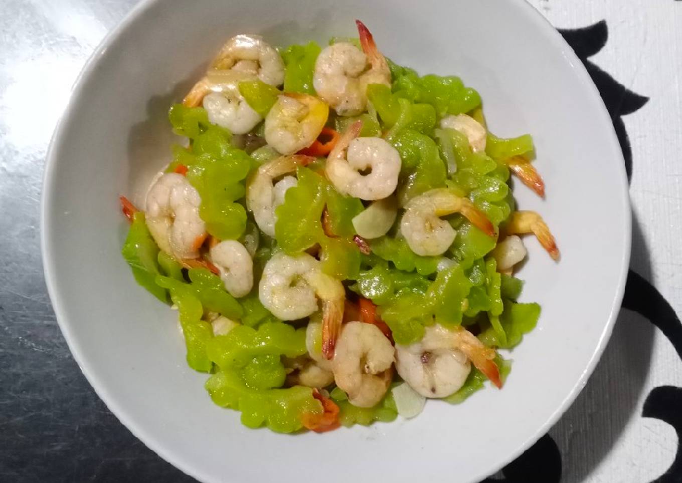 Tumis Pare Udang