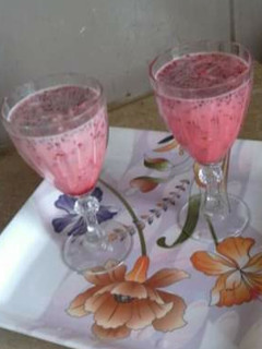 A picture of Faluda milk shake.