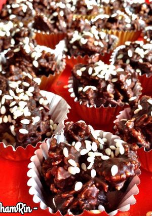 Foto resep Choco Corn Flakes Cookies