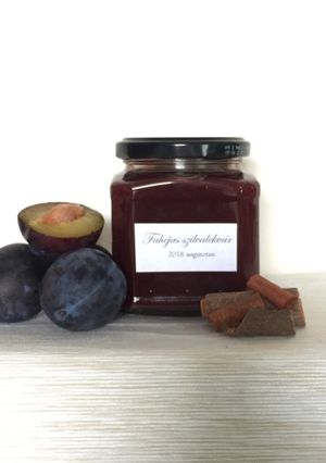 Fahéjas szilvalekvár recept fotója