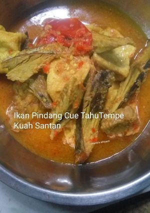 Foto resep Ikan Pindang Cue TahuTempe Kuah Santan