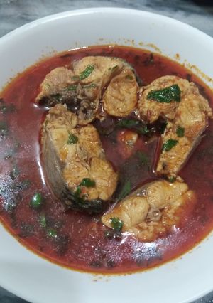 A picture of Simple fish ka salan.