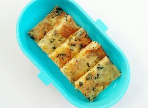 Foto resep Spinach Potato Frittata - MPASI
