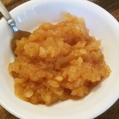 A picture of Homemade Applesauce.